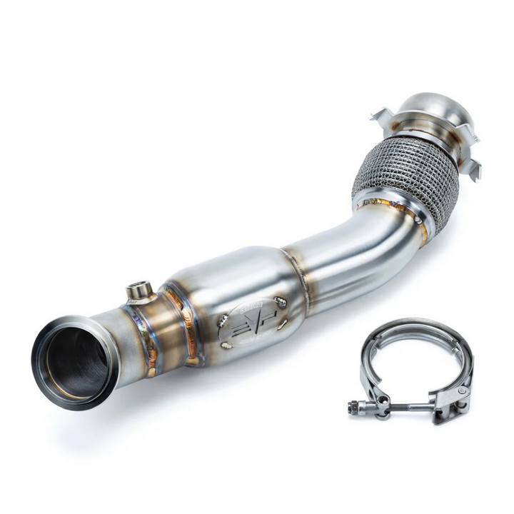 3 Inch Downpipe with Bullet Muffler | Can-Am Maverick R
