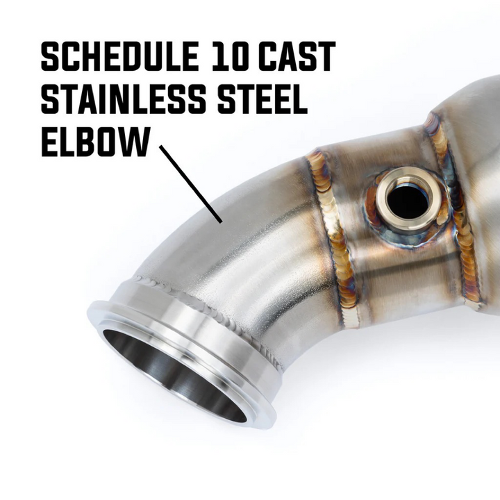 3 Inch Downpipe with Bullet Muffler | Can-Am Maverick R