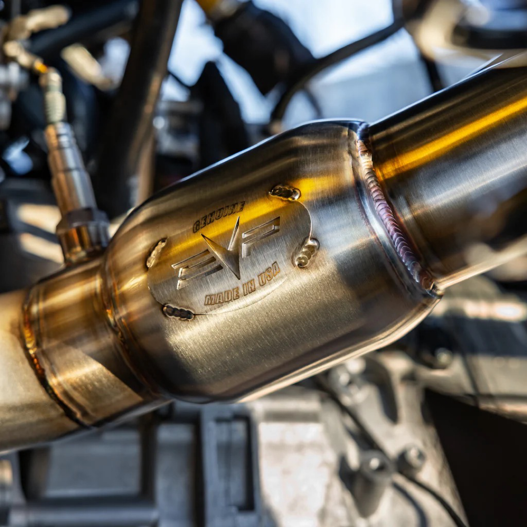 3 Inch Downpipe with Bullet Muffler | Can-Am Maverick R